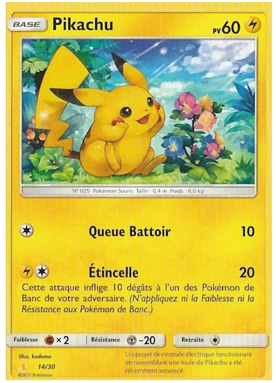 Pikachu 14/30 - SM Trainer Kit: Lycanroc & Alolan Raichu - Normal