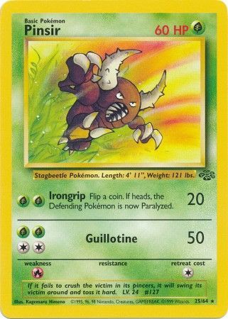 Pinsir 25/64 - Jungle (Unlimited) - Normal
