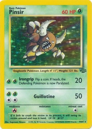 Pinsir 9/64 - Jungle (Unlimited) - Holofoil