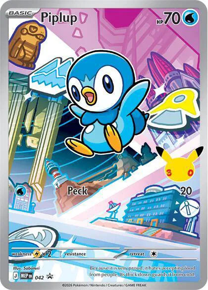 Piplup 042 - Mega Evolution Promos - Holofoil