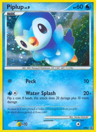 Piplup Lv.9 DP03 - Diamond and Pearl Promos - Holofoil