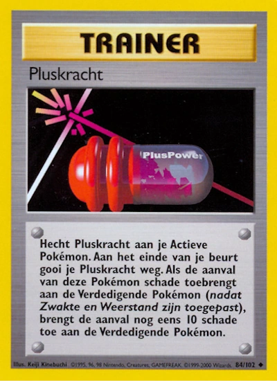 PlusPower (NL) 84/102 - Base Set (Unlimited) - Normal