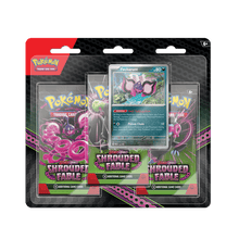 Pokémon Shrouded Fable: 3-Pack Blister - Pecharunt
