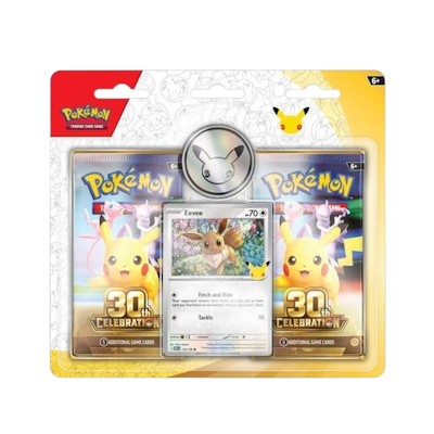 Pokémon 30th Celebration: 2-Pack Blister - Eevee