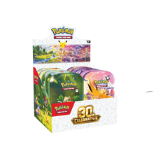 Pokémon 30th Celebration: Mini Tin Display