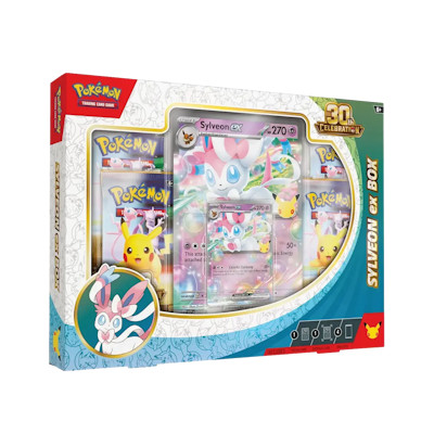 Pokémon 30th Celebration: Sylveon ex Box