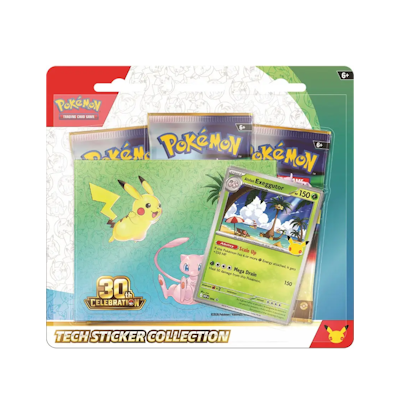 Pokémon 30th Celebration: Tech Sticker Collection - Alolan Exeggutor