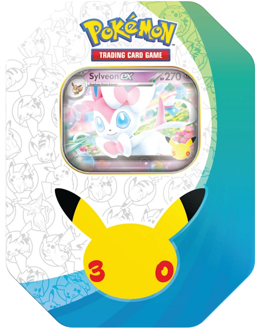 Pokémon 30th Celebration Tin: Sylveon ex
