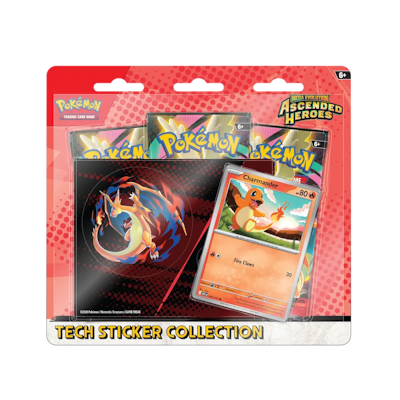 Pokémon Ascended Heroes: Tech Sticker Collection - Charmander
