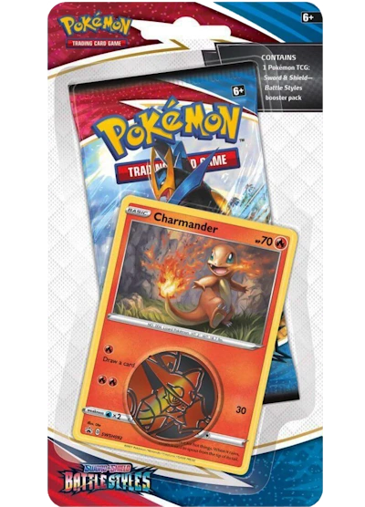 Pokémon Battle Styles: 1-Pack Blister - Charmander