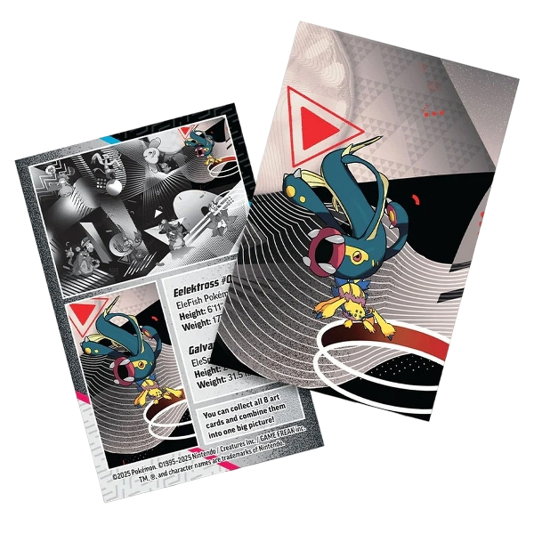 Pokémon Black Bolt & White Flare: Unova Mini Tin - Eelektross & Galvantula
