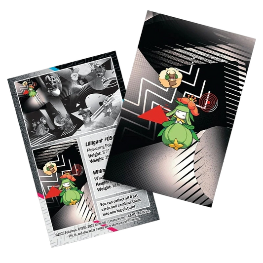 Pokémon Black Bolt & White Flare: Unova Mini Tin - Lilligant & Whimsicott
