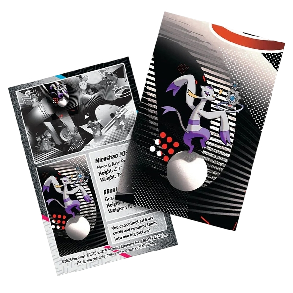 Pokémon Black Bolt & White Flare: Unova Mini Tin - Mienshao & Klinklang