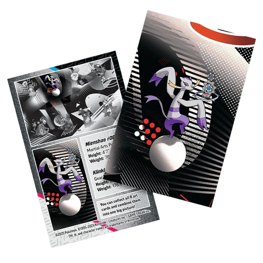 Pokémon Black Bolt & White Flare: Unova Mini Tin - Mienshao & Klinklang