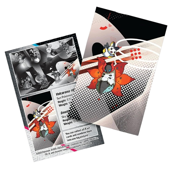 Pokémon Black Bolt & White Flare: Unova Mini Tin - Volcarona & Emolga