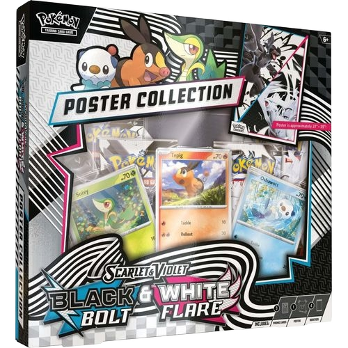 Pokémon Black Bolt & White Flare: Unova Poster Collection