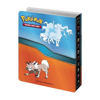 Pokémon Burning shadows: Mini Portfolio achterkant