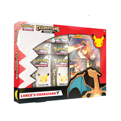 Pokémon Celebrations: Collection Box - Lance's Charizard V
