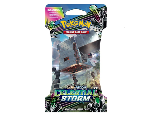 Pokémon Celestial Storm: Sleeved Booster Pack Stakataka