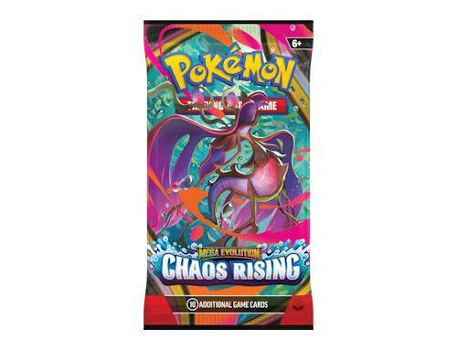 Pokémon Chaos Rising Booster Pack mega dragalge