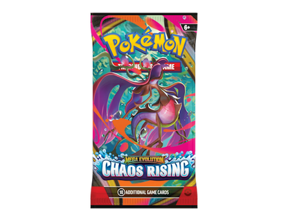 Pokémon Chaos Rising Booster Pack mega dragalge