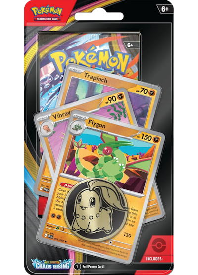Pokémon Chaos Rising: Premium Checklane Blister - Flygon
