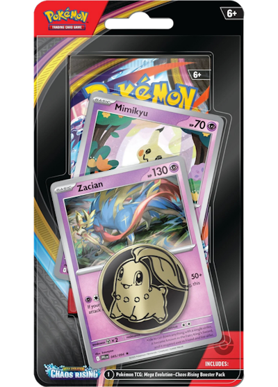 Pokémon Chaos Rising: Premium Checklane Blister - Zacian