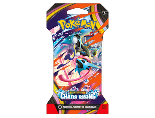 Pokémon Chaos Rising:  Sleeved Booster Pack mega greninja