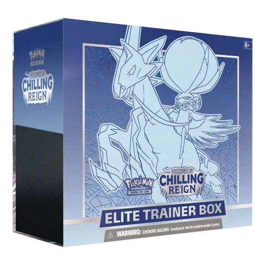 Pokémon Chilling Reign: Elite Trainer Box - Ice Rider Calyrex
