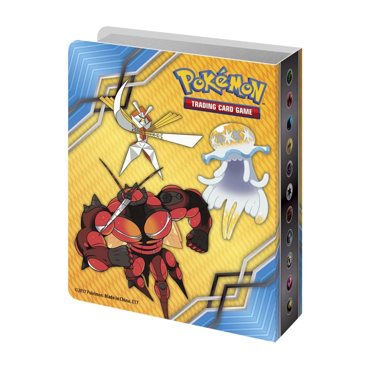 Pokémon Crimson invasion: Mini Portfolio achterkant