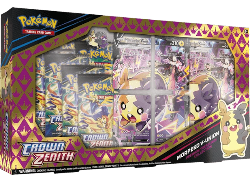 Pokémon Crown Zenith Collection: Morpeko V-UNION Premium Treasures