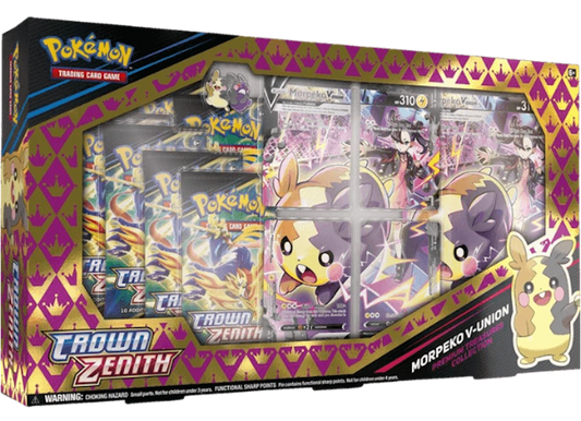 Pokémon Crown Zenith Collection: Morpeko V-UNION Premium Treasures