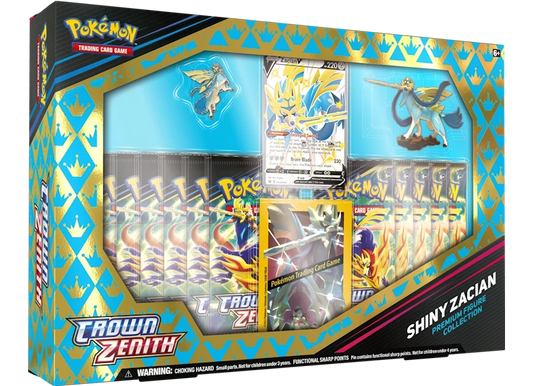 Pokémon Crown Zenith: Shiny Zacian Premium Figure Collection