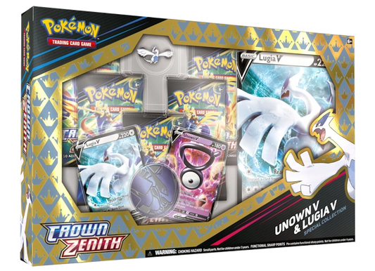 Pokémon Crown Zenith: Unown V & Lugia V Special Collection