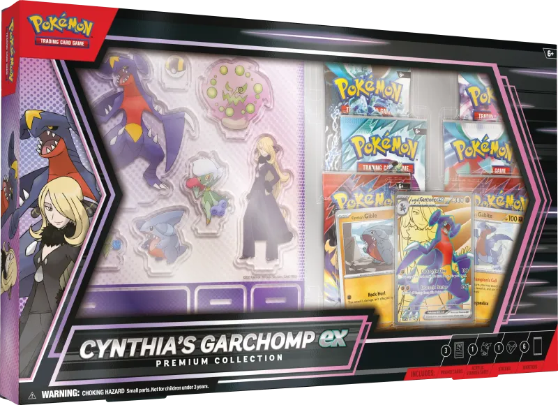Pokémon Cynthias Knakrack ex: Premium-Sammelbox