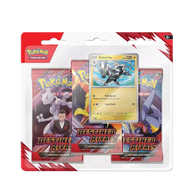 Pokémon Destined Rivals: 3-Pack Blister - Zebstrika