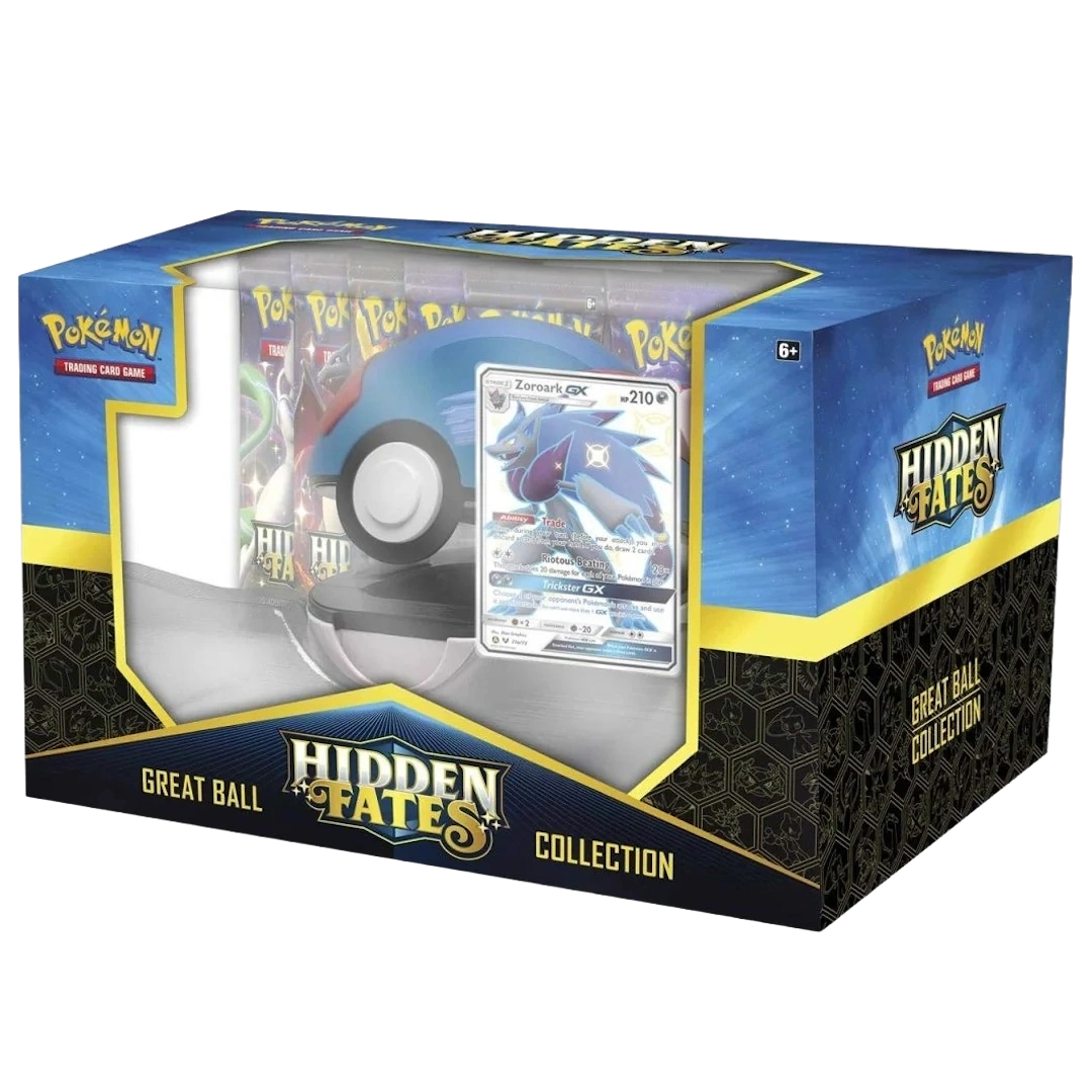 Pokémon Hidden Fates: Poke Ball Collection - Shiny Zoroark GX