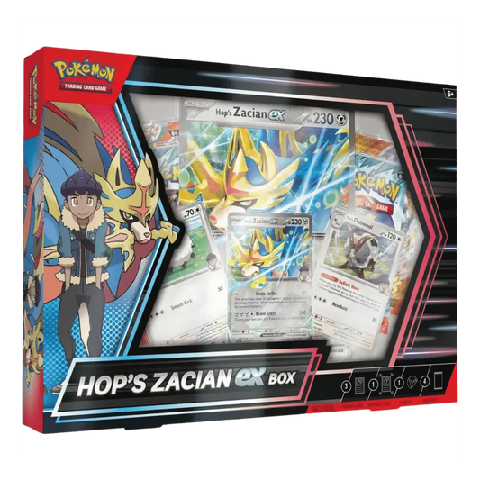 Pokémon Hops Zacian ex Box