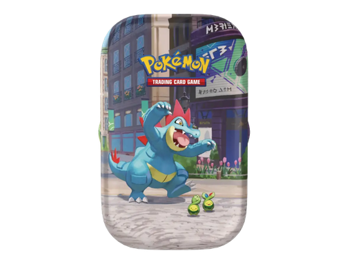 Pokémon Lumiose City Mini Tin salamence feraligatr