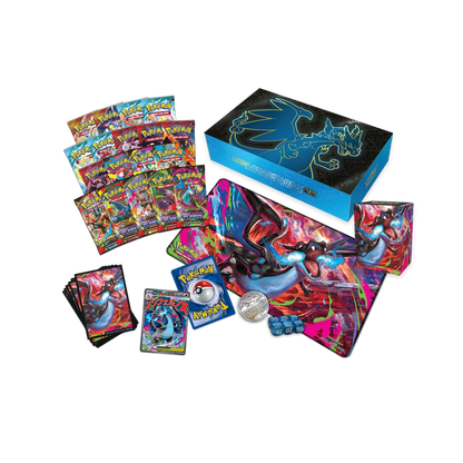 Pokémon Mega Charizard ex: Ultra Premium Collection Box Inhoud