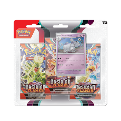Pokémon Obsidian Flames: 3-Pack Blister - Houndstone