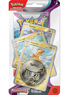 Pokémon Paldea Evolved: Premium Checklane Blister - Pawmot