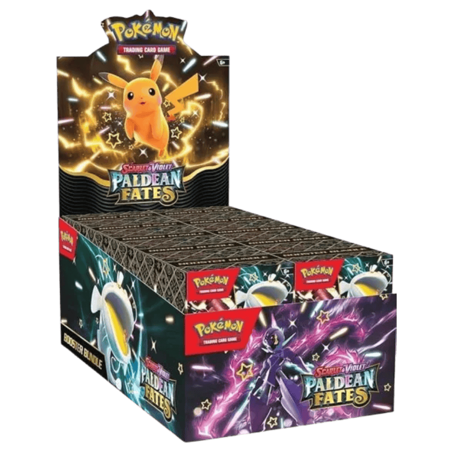 PokemonPaldeanFatesBoosterBundleDisplay