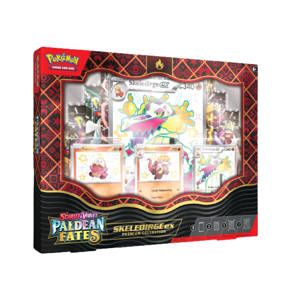 Pokémon Paldean Fates: Premium Collection Box - Skeledirge ex