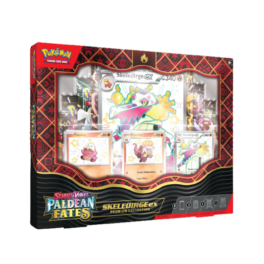 Pokémon Paldean Fates: Premium Collection Box - Skeledirge ex
