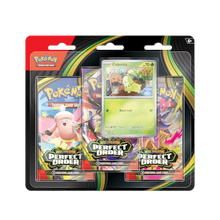 Pokémon Perfect Order: 3-Pack Blister - Chikorita