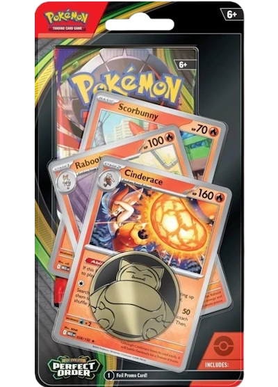 Pokémon Perfect Order: Premium Checklane Blister - Cinderace
