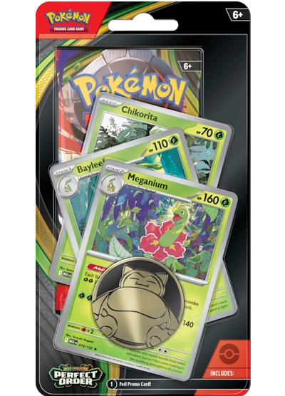 Pokémon Perfect Order: Premium Checklane Blister - Meganium