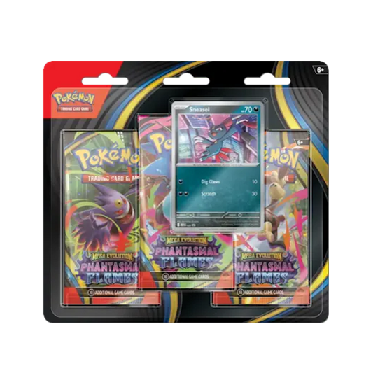 Pokémon Phantasmal Flames: 3-Pack Blister - Sneasel