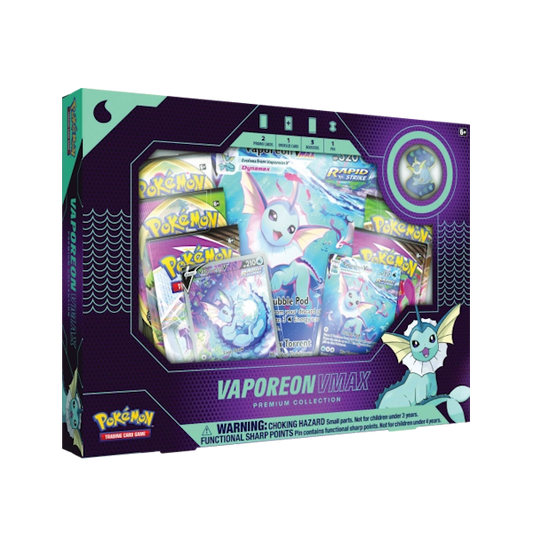 Pokémon: Premium Collection Box - Vaporeon VMAX